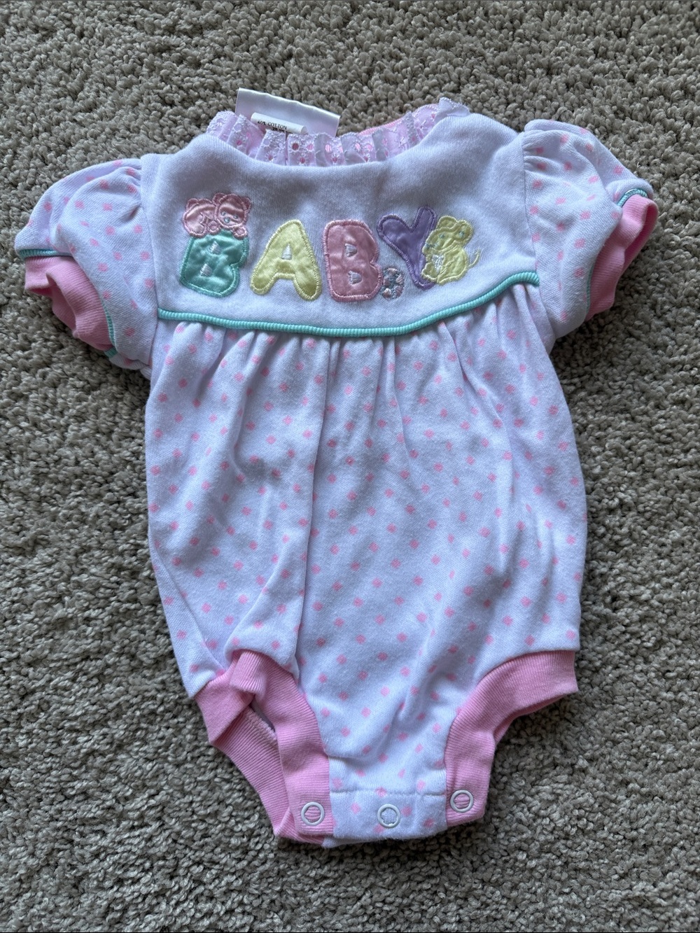Vintage 90s | Childwise Baby Romper | 6-9 months